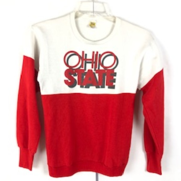 Vintage Tops - VINTAGE OHIO STATE SWEATSHIRT